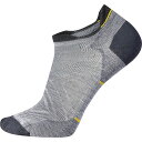(取寄) スマートウール ラン ゼロ クッション ロー アンクル ソック Smartwool Run Zero Cushion Low Ankle Sock Light Gray(4)