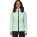 (取寄) マムート レディース ブロード ピーク イン フーデット ジャケット - ウィメンズ Mammut women Broad Peak IN Hooded Jacket - Women's Neo Mint/Marine