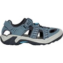 () eo fB[X IjE V[Y - EBY Teva women Omnium Shoe - Women's Stacks Blue Mirage