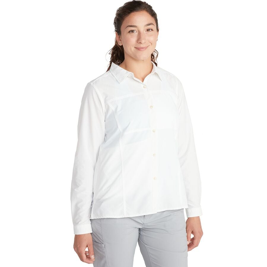 (取寄) エクスオフィシオ レディース ライトスケープ シャツ - ウィメンズ ExOfficio women Lightscape Shirt - Women's White