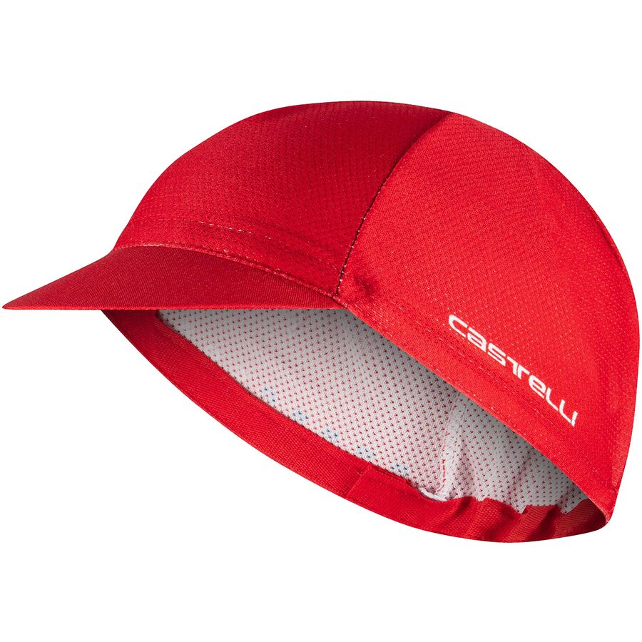 (取寄) カステリ ロッソ コルサ 2 キャップ 帽子 Castelli Rosso Corsa 2 Cap Rich Red