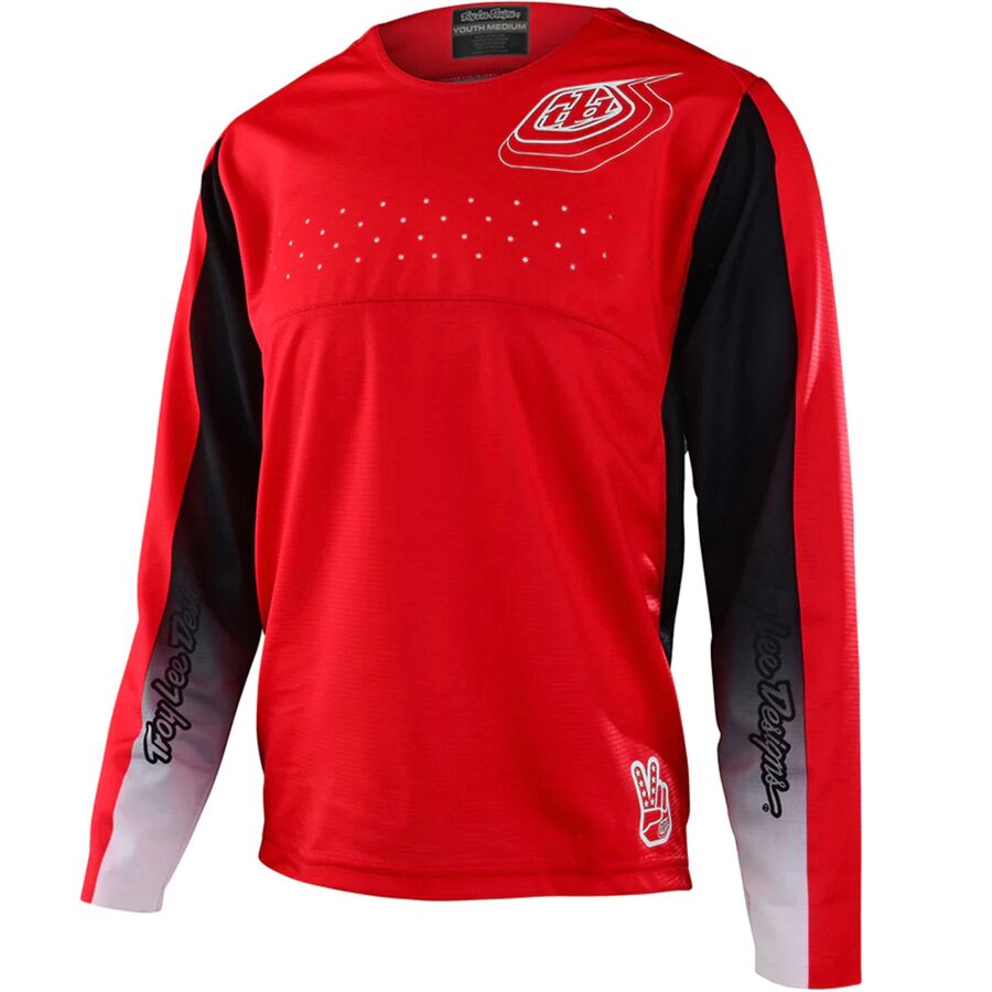 () ȥ꡼ǥ ܡ ץ 㡼 - ܡ Troy Lee Designs boys Sprint Jersey - Boys' Race Red