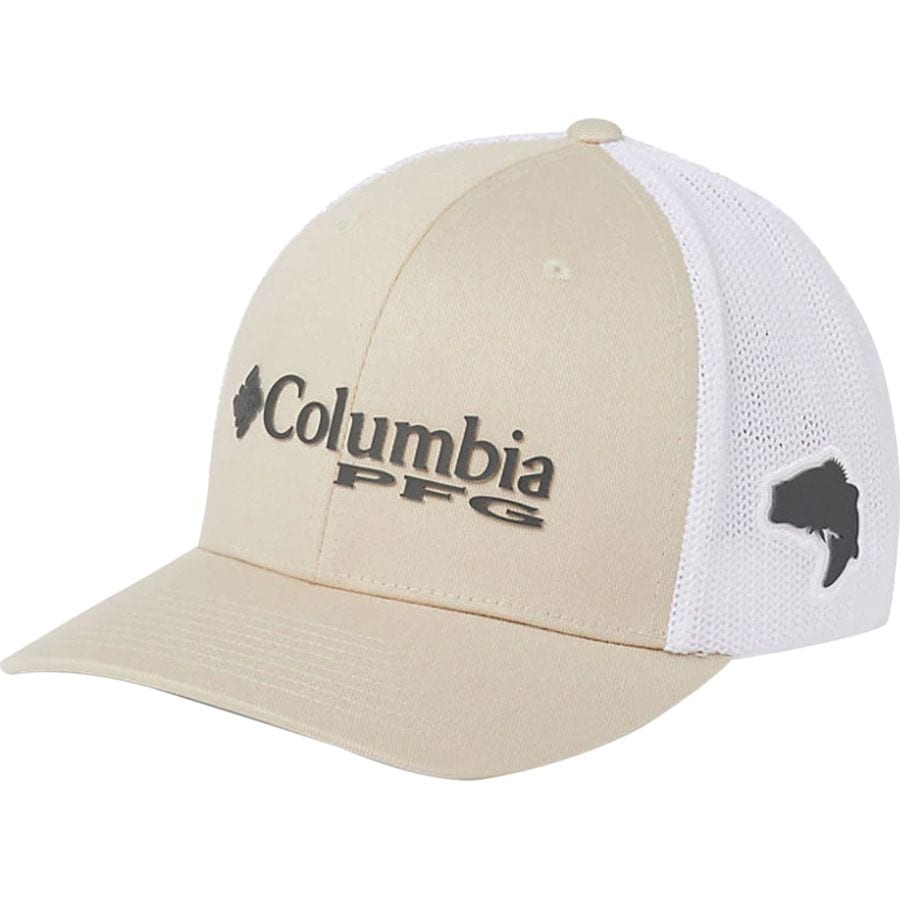 コロンビア (取寄) コロンビア メンズ フィッシング ギア メッシュ トラッカー ハット 帽子 - メンズ Columbia men PFG Mesh Trucker Hat - Men's Fossil/Grill/White/Bass