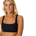 () bv J[ fB[X v~A T[t D-DD Nbv gbv - EBY Rip Curl women Premium Surf D-DD Crop Top - Women's Black