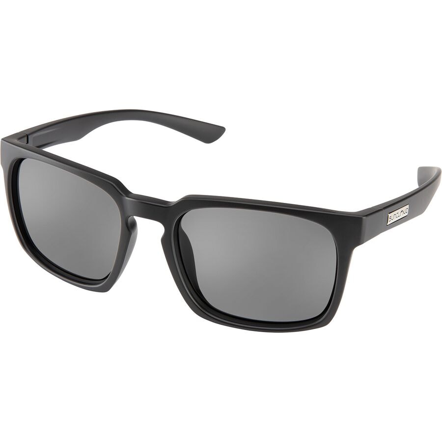 () TNEh |CYh IveBNX nh[ |[CYh TOX Suncloud Polarized Optics Hundo Polarized Sunglasses Matte Black/Polarized Gray Green