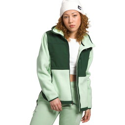 (取寄) ノースフェイス レディース デナリ 2 フーデット フリース ジャケット - ウィメンズ The North Face women Denali 2 Hooded Fleece Jacket - Women's Misty Sage/Pine Needle