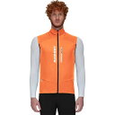 (取寄) マムート メンズ アエナジー Tr Wb ハイブリット ベスト - メンズ Mammut men Aenergy TR WB Hybrid Vest - Men's Dark Tangerine/Black