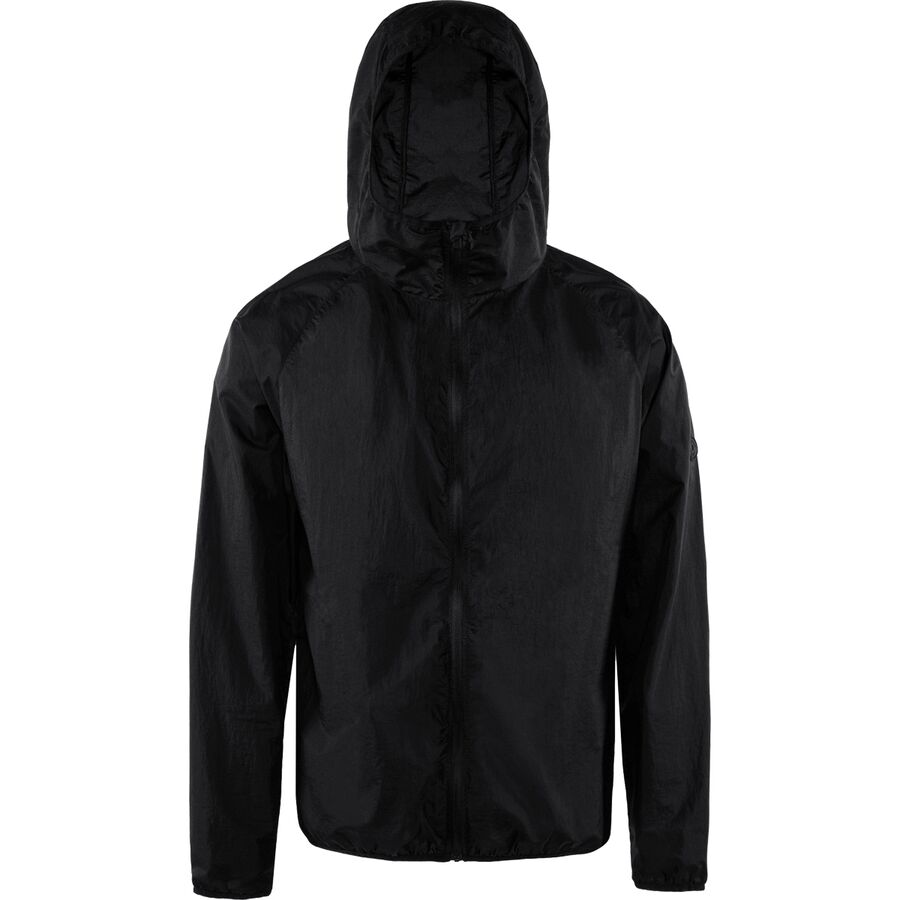 () fBXgNgBW Y EgCg pbJu DWR EBh WPbg - Y District Vision men Ultralight Packable DWR Wind Jacket - Men's Black