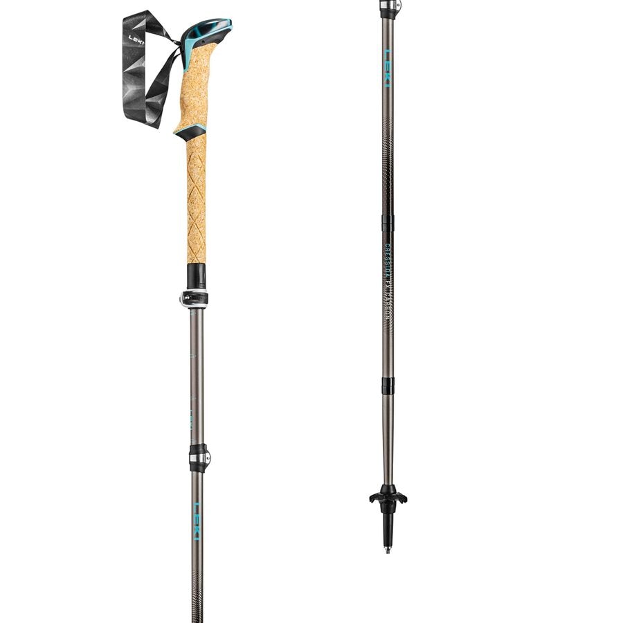 () 쥭 ǥ 쥷 Fx ܥ ȥå ݡ륺 -  LEKI women Cressida FX Carbon Trekking Poles - Women's Mocha/Mint