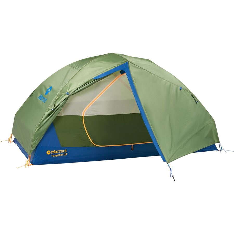 () }[bg ^OXe eg: 2-p[\ 3-V[Y Marmot Tungsten Tent: 2-Person 3-Season Foliage/Dark Azure