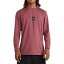 (取寄) ビラボン メンズ オール デイ ウェーブ Lf ロング-スローブ ラッシュガード - メンズ Billabong men All Day Wave LF Long-Sleeve Rashguard - Men's Rose Dust