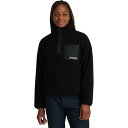 (取寄) スパイダー レディース クラウド フリース スナップ プルオーバー - ウィメンズ Spyder women Cloud Fleece Snap Pullover - Women's Black