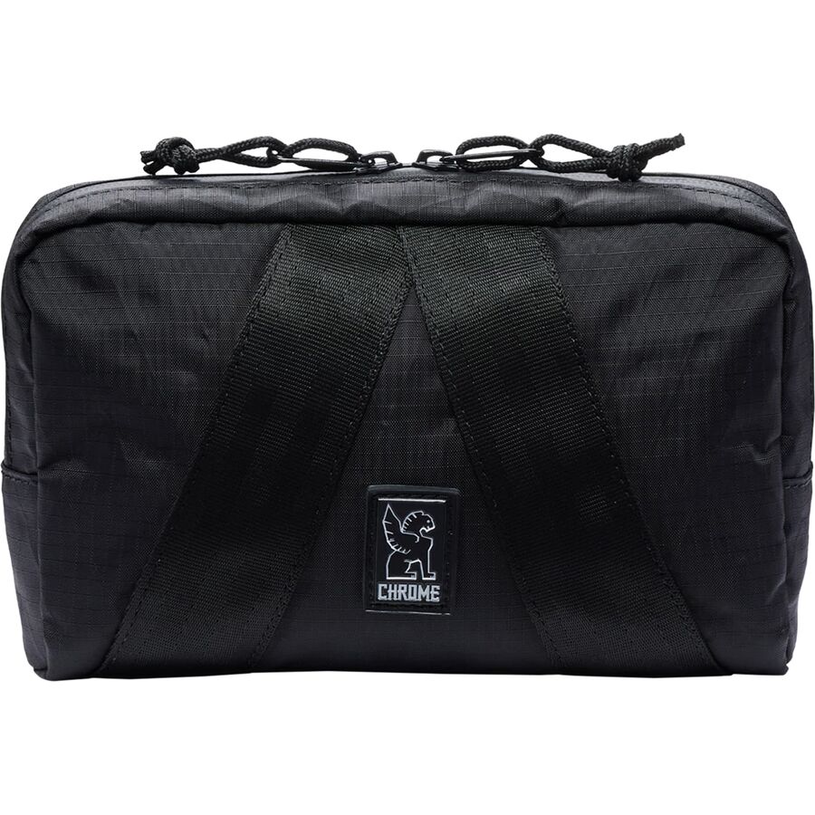 () N[ ~j eV XO obO Chrome Mini Tensile Sling Bag Black X