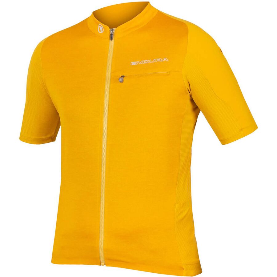 () ǥ塼  GV500 ꡼С 硼ȥ꡼ 㡼 -  Endura men GV500 Reiver Short-Sleeve Jersey - Men's Mustard