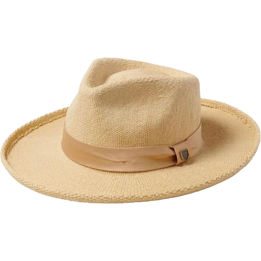 (取寄) ブリクストン レディース ビクトリア ストロー フェドラ - ウィメンズ Brixton women Victoria Straw Fedora - Women's Natural/Oat Milk