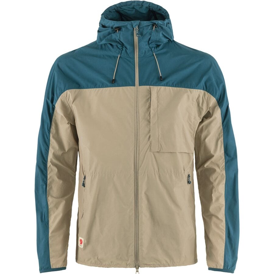 () tF[[x Y nC R[Xg EBh WPbg - Y Fjallraven men High Coast Wind Jacket - Men's Fossil/Deep Sea