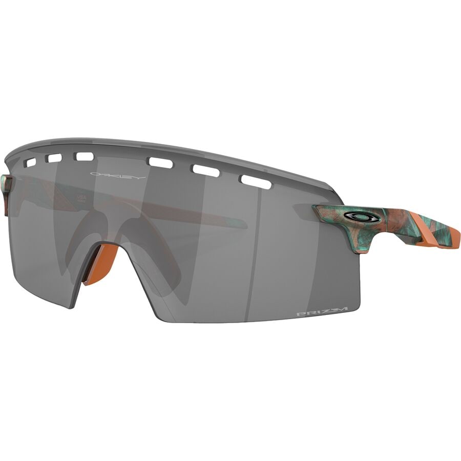 (取寄) オークリー エンコーダー ストライク ベンティッド プリズム サングラス Oakley Encoder Strike Vented Prizm Sunglasses Matte Copper Patina/Prizm Black