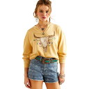 (取寄) アリアット レディース バンダナ スウェットシャツ - ウィメンズ Ariat women Bandana Sweatshirt - Women's Jojoba