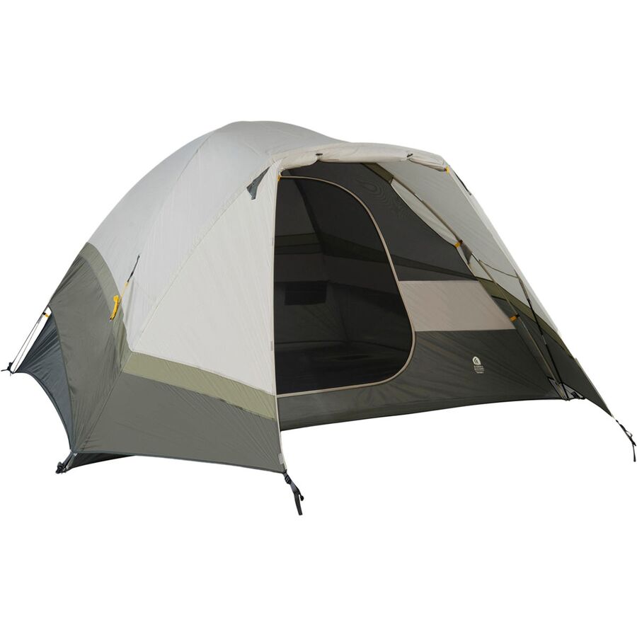 () VGfUCY ^o[ibV 6 eg: 6-p[\ 3-V[Y Sierra Designs Tabernash 6 Tent: 6-Person 3-Season Green/Grey