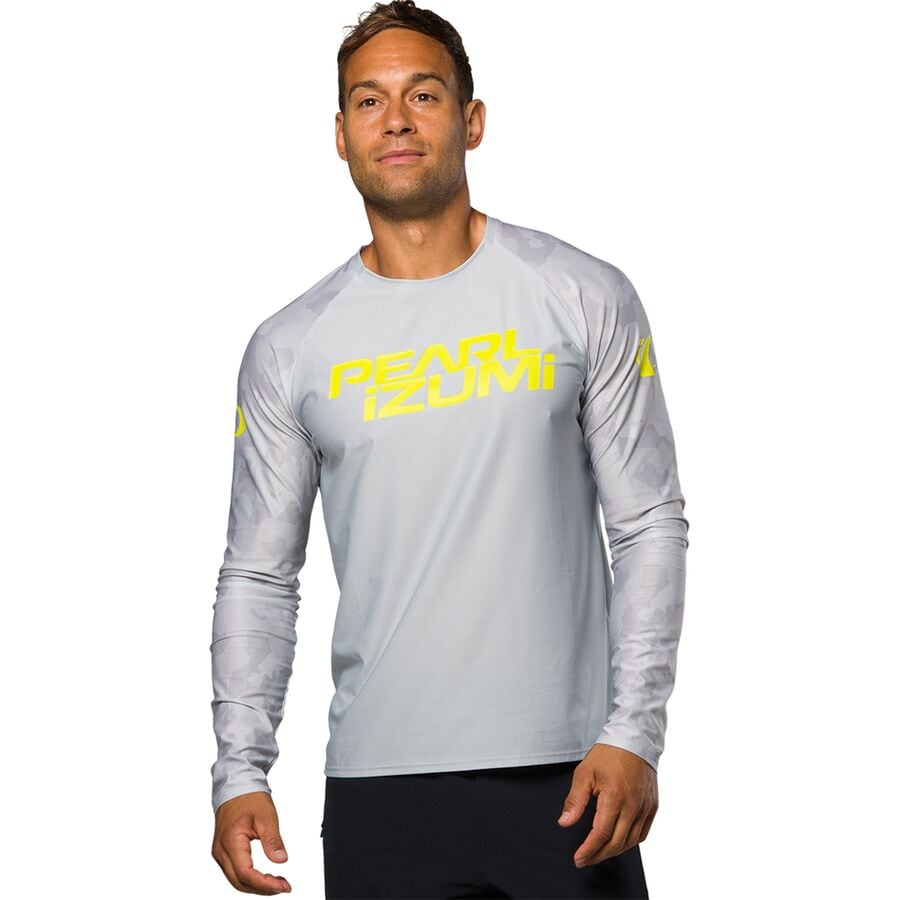 (取寄) パールイズミ メンズ エレベート ロング-スローブ ジャージ - メンズ PEARL iZUMi men Elevate Long-Sleeve Jersey - Men's Highrise Camo