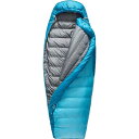 (取寄) シートゥサミット トレック スリーピング バッグ 15F ダウン Sea To Summit Trek Sleeping Bag: 15F Down Atoll Blue