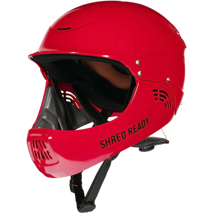 () VbhfB X^_[h t-tFCX JbN wbg Shred Ready Standard Full-Face Kayak Helmet Red