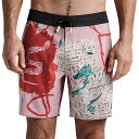 (取寄) ロアーク メンズ パッセージ 17インチ バスキア ショート - メンズ Roark men Passage 17in Basquiat Short - Men's Pink