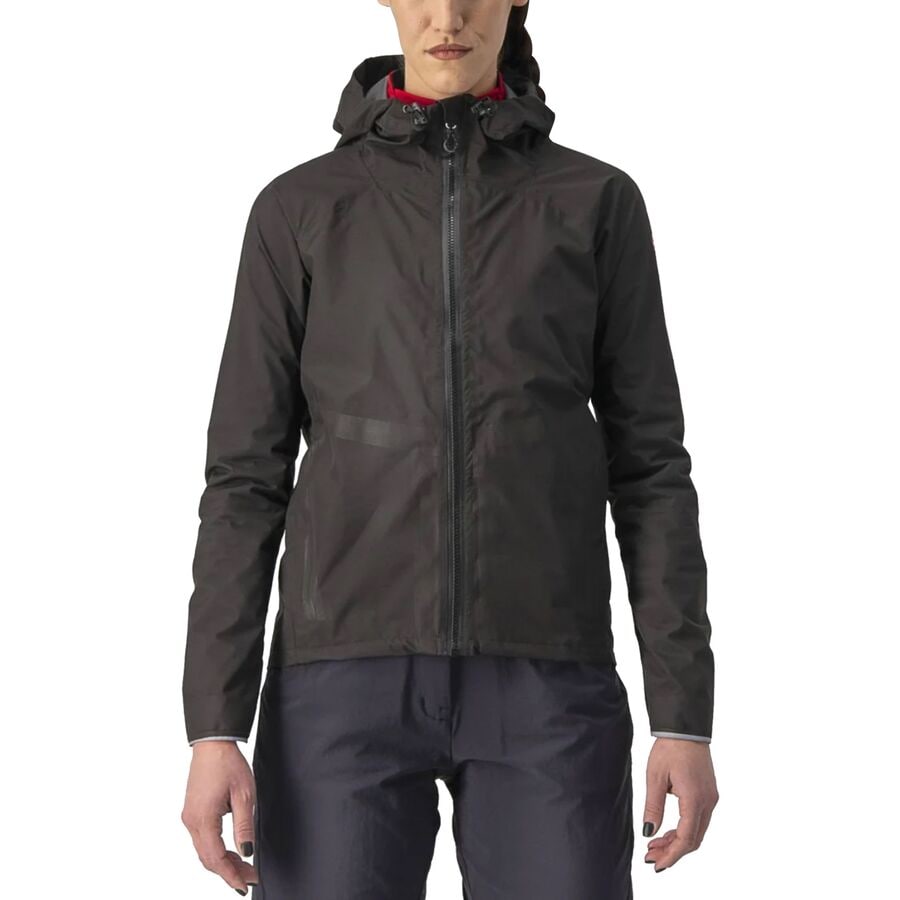 (取寄) カステリ レディース トレイル エンデュランス GT ジャケット - ウィメンズ Castelli women Trail Endurance GT Jacket - Women's Dark Gray