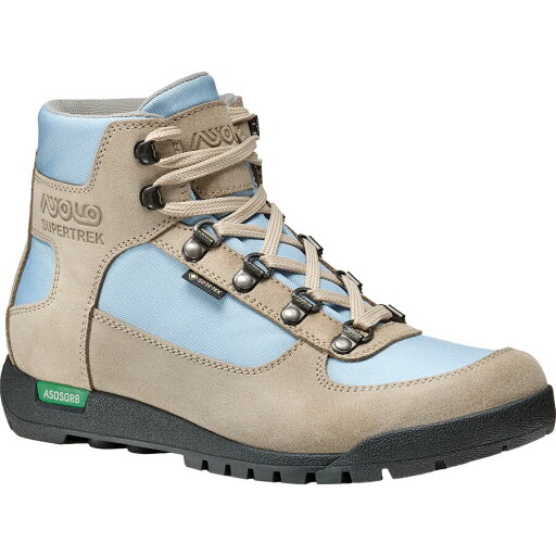 (取寄) アゾロ レディース スーパートレック GV ハイキング ブーツ - ウィメンズ Asolo women Supertrek GV Hiking Boot - Women's Earth Beige/Blue Fog (取寄) アゾロ レディース スーパートレック GV ハイキング ブーツ - ウィメンズ Asolo women Supertrek GV Hiking Boot - Women's Earth Beige/Blue Fog