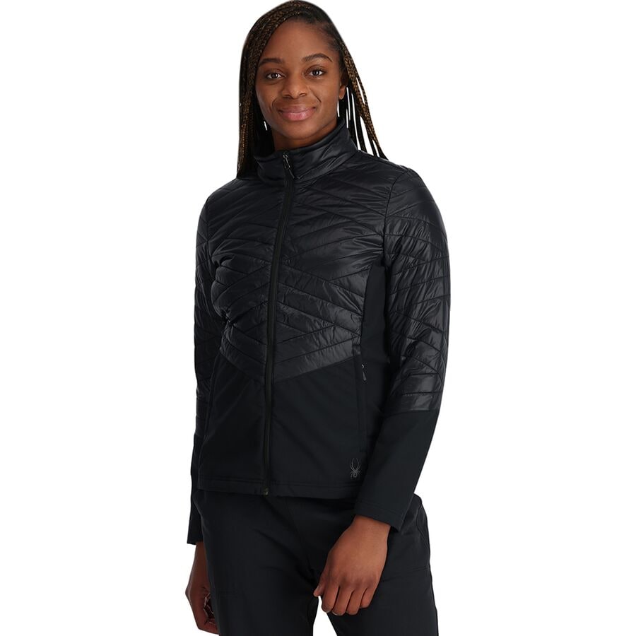 (取寄) スパイダー レディース グリセード ジャケット - ウィメンズ Spyder women Glissade Jacket - Women's Black