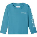 (取寄) コロンビア トドラー ボーイズ ターミナル タックル ロング-スローブ シャツ - トドラー ボーイズ Columbia toddler boys Terminal Tackle Long-Sleeve Shirt - Toddler Boys' Canyon Blue/Icy Morn Logo