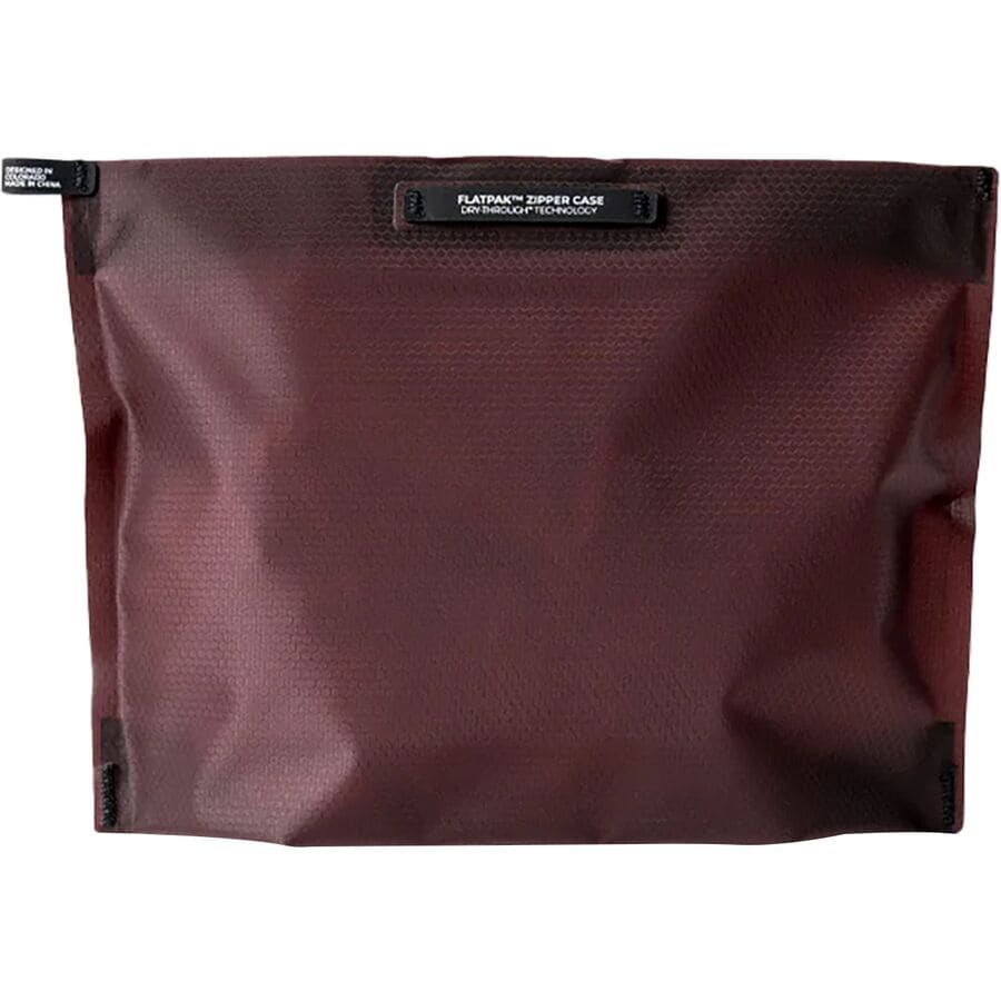 (取寄) マタドール フラットパック ジッパー トイレタリー ケース Matador FlatPak Zipper Toiletry Case Burgundy