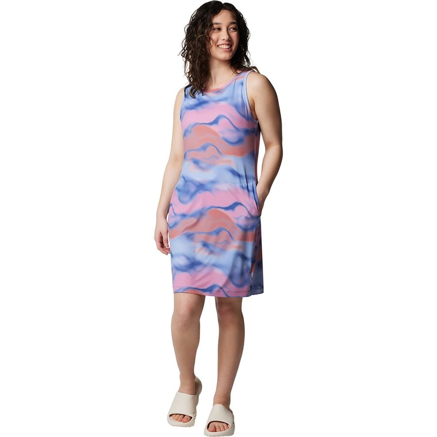 (取寄) コロンビア レディース チル リバー プリンテッド ドレス - ウィメンズ Columbia women Chill River Printed Dress - Women's E..