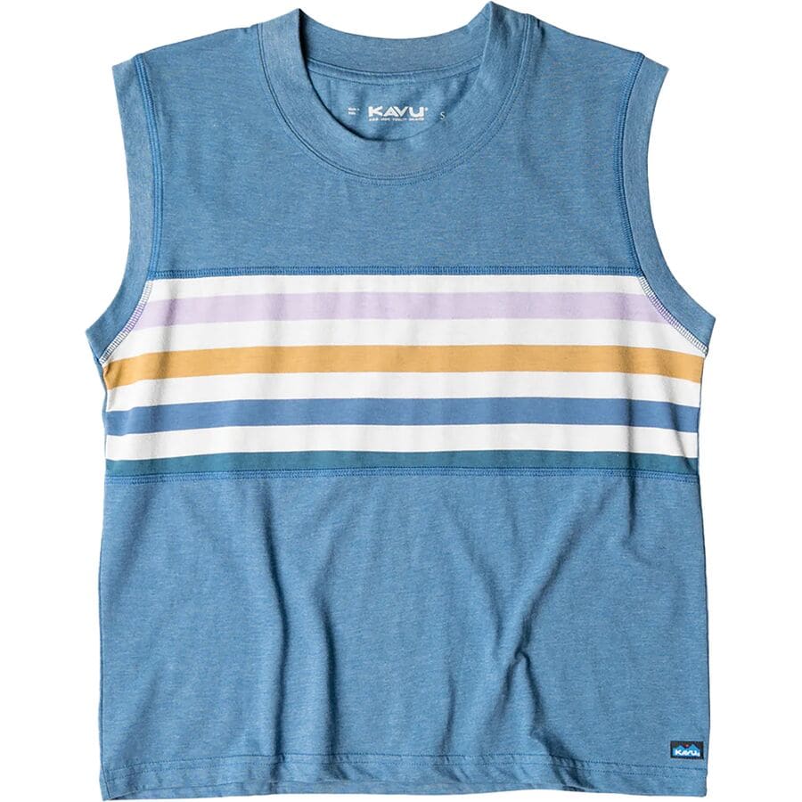 (取寄) カブー レディース トゥヴァ タンク トップ - ウィメンズ KAVU women Tuva Tank Top - Women's Steel Blue