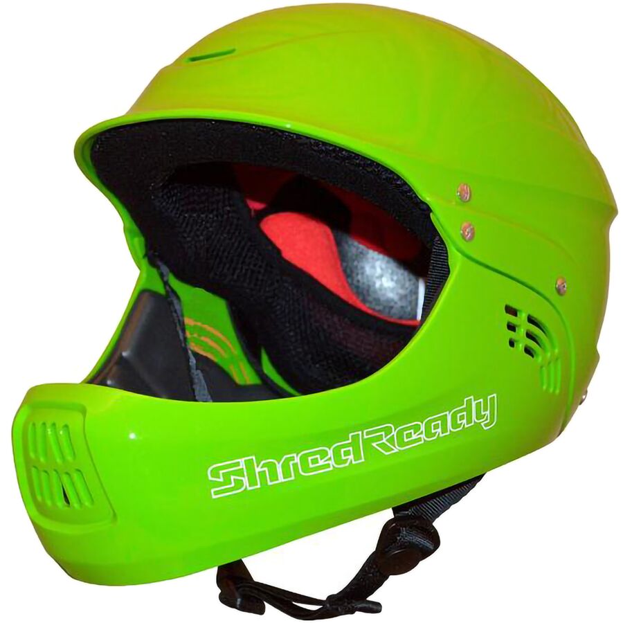 (取寄) シュレッドレディ スタンダード フル-フェイス カヤック ヘルメット Shred Ready Standard Full-Face Kayak Helmet Flash Green