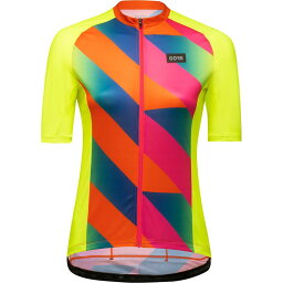 (取寄) ゴアウェア レディース シグナル ジャージ - ウィメンズ GOREWEAR women Signal Jersey - Women's Neon Yellow/Multicolor