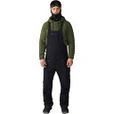 (取寄) マウンテンハードウェア メンズ ファースト トラック ビブ パンツ - メンズ Mountain Hardwear men First Tracks Bib Pant - Men's Black