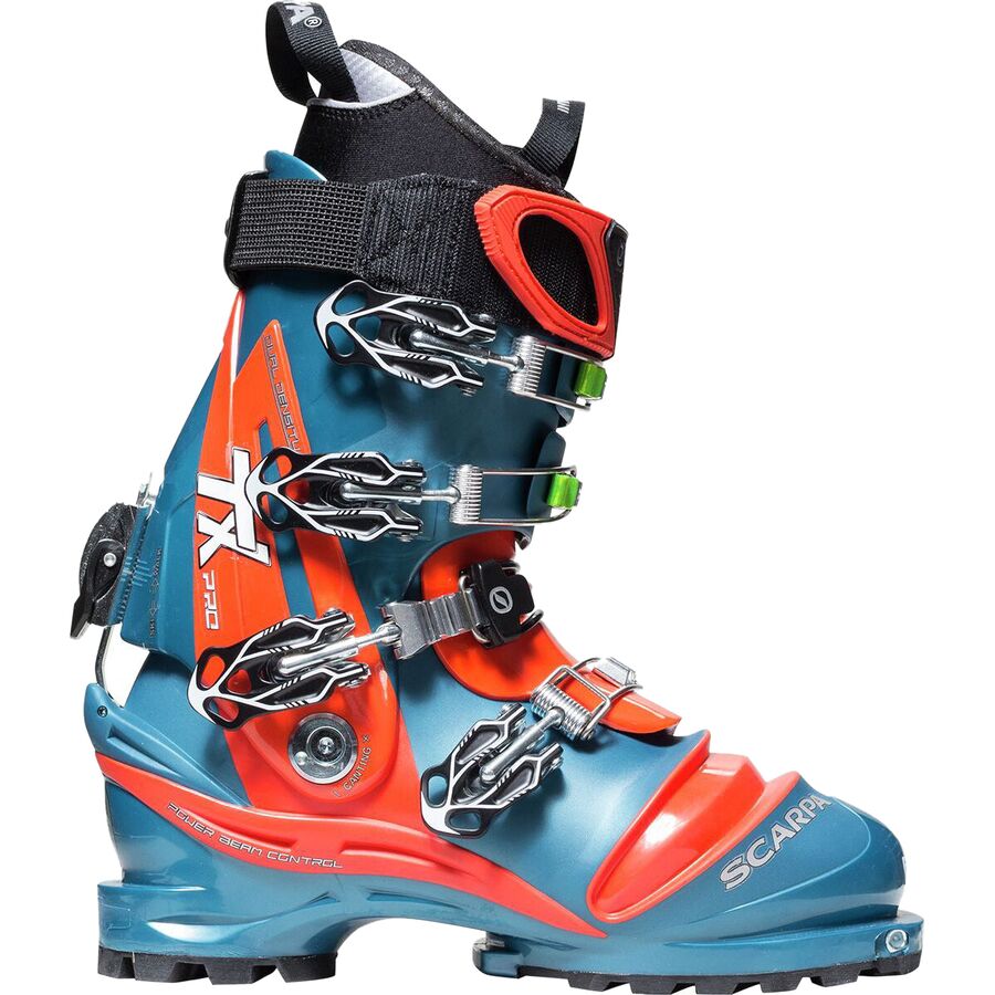 (取寄) スカルパ TX プロ テレマーク スキー ブート - 2024 Scarpa TX Pro Telemark Ski Boot - 2024 Lyons Blue/Red Orange