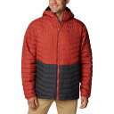 (取寄) コロンビア メンズ ウェストリッジ ダウン フーデット ジャケット - メンズ Columbia men Westridge Down Hooded Jacket - Men's Shark/Warp Red