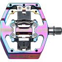 (取寄) HTコンポーネンツ X3 クリップレス プラットフォーム ペダルズ HT Components X3 Clipless Platform Pedals Oil Slick