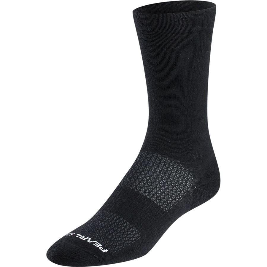 (取寄) パールイズミ メンズ メリノ トレイル 7インチ ソック - メンズ PEARL iZUMi men Merino Trail 7in Sock - Men's Black