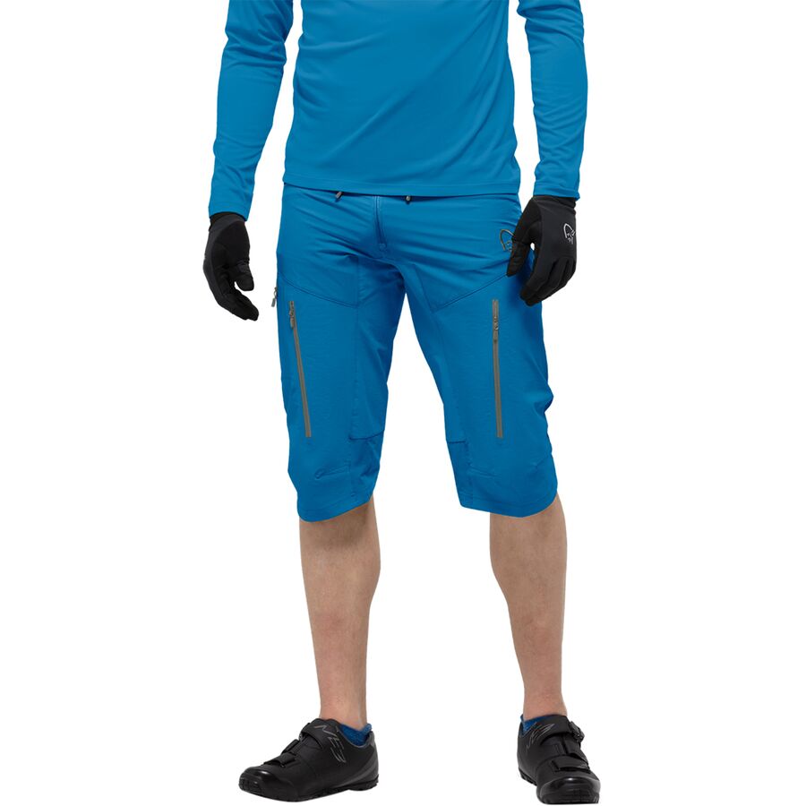 (取寄) ノローナ メンズ フィオーロ フレックス1 ショート - メンズ Norrona men Fjora Flex1 Short - Men's Mykonos Blue