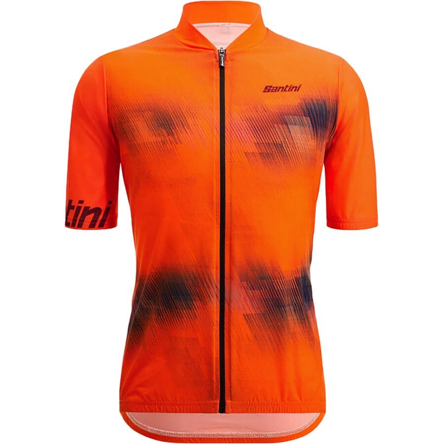 (取寄) サンティーニ メンズ リミテッド エディション ショートスリーブ ジャージ - メンズ Santini men Graffio Limited Edition Short-Sleeve Jersey - Men's Orange
