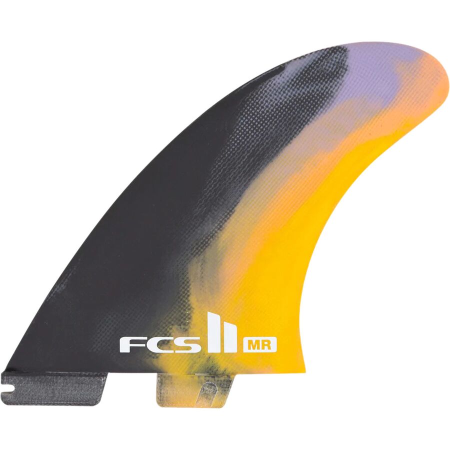 () FCS  MR Pc tB FCS II MR PC Twin+1 Fin Black/Colour Swirl