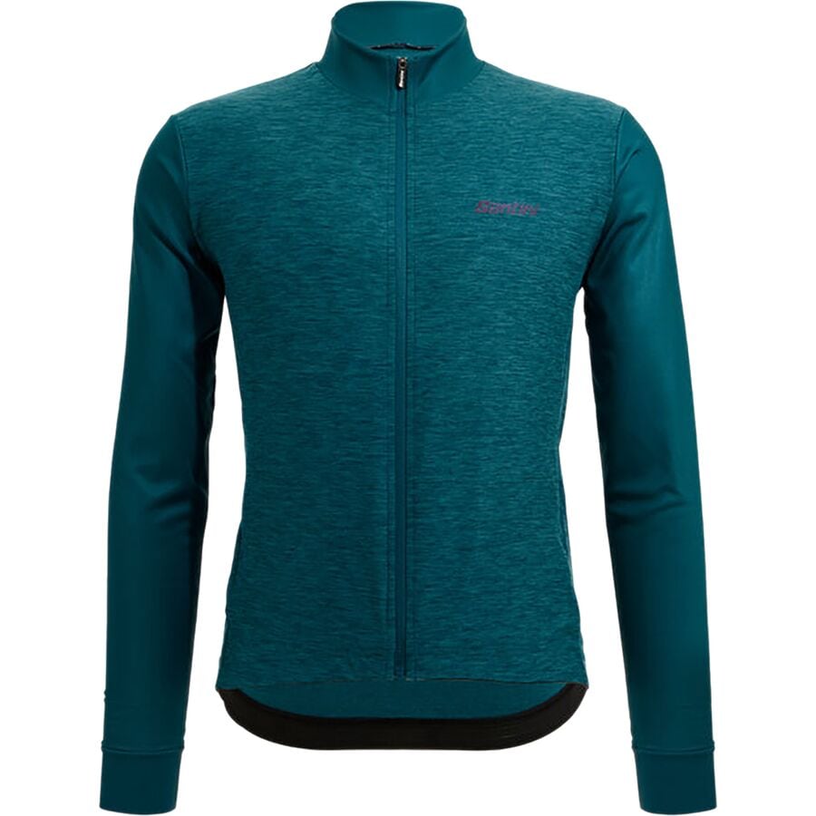 () ƥ  顼 ס ߥƥå ǥ - 㡼 -  Santini men Color Puro Limited Edition Long-Sleeve Jersey - Men's Teal