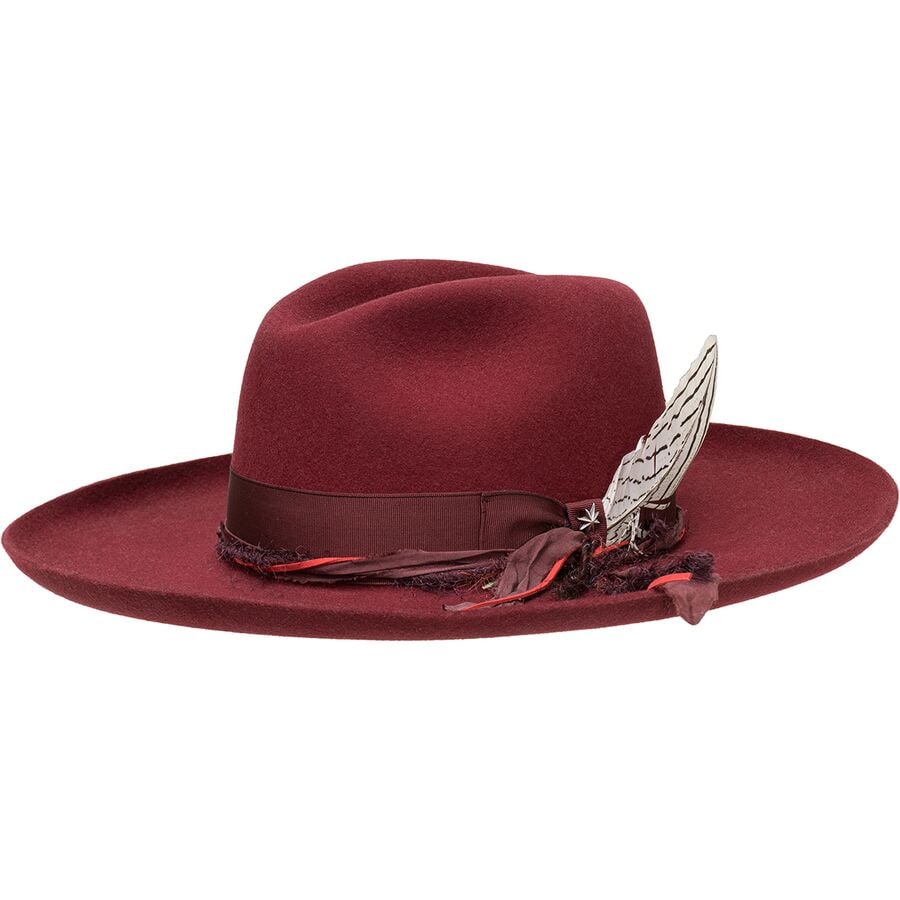 () ƥåȥ ʥ ϥå ˹ Stetson Oceanus Hat Burgundy