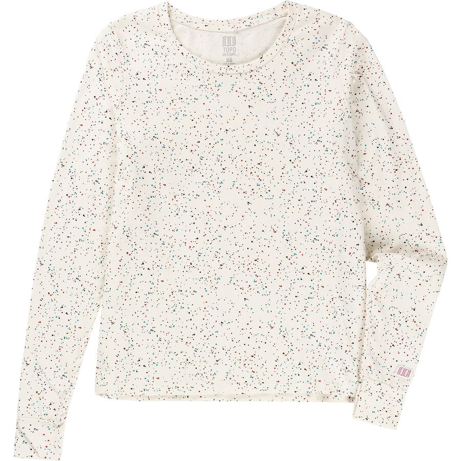 () g|fUC fB[X RXX O-X[u Vc - EBY Topo Designs women Cosmos Long-Sleeve Shirt - Women's Natural