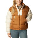 () RrA fB[X sP CN  Nbvh WPbg - EBY Columbia women Pike Lake II Cropped Jacket - Women's Camel Brown/Chalk