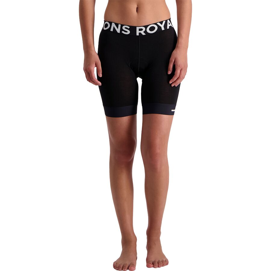 (取寄) モンスロイヤル レディース エンデューロ バイク ショート ライナー - ウィメンズ Mons Royale women Enduro Bike Short Liner - Women's Black