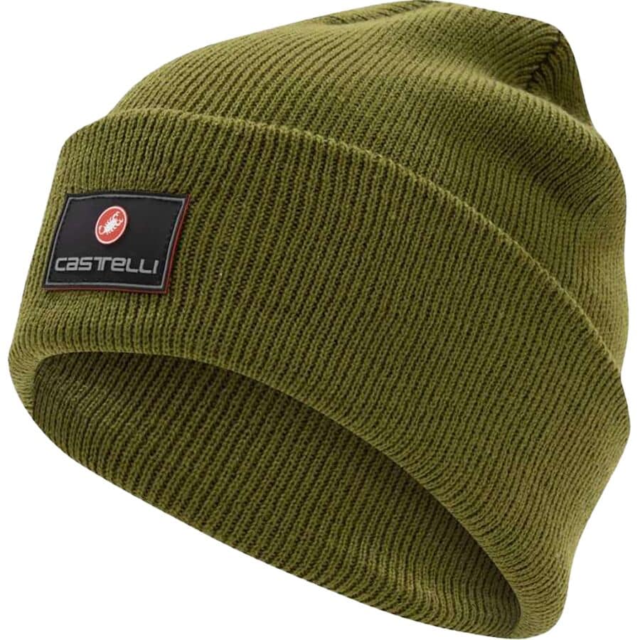 () JXe |fBItB} r[j[ Castelli Podiofirma Beanie Avocado Green